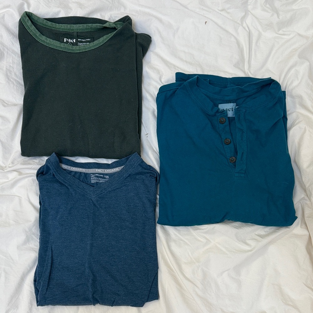 PACT Men's Shirts Bundle